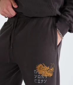 Cloud Soft New York City Dragon Baggy Sweatpants