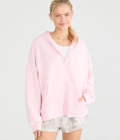 Cloud Soft Oversized Full-Zip Hoodie