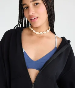 Cloud Soft Oversized Full-Zip Hoodie