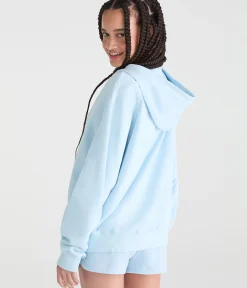 Cloud Soft Oversized Full-Zip Hoodie