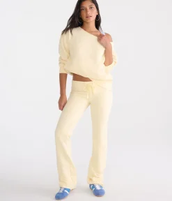 Cloud Soft Oversized Off-The-Shoulder Sweatshirt