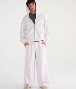 Cloud Soft Snow Leopard Print Super Baggy Sweatpants