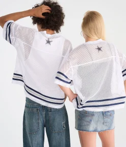 Dallas Cowboys Boxy Mesh Top
