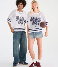 Dallas Cowboys Boxy Mesh Top