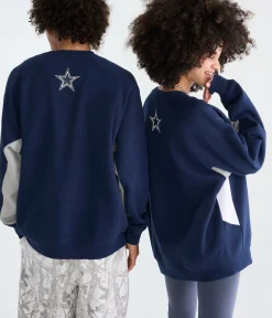 Dallas Cowboys Colorblock Crew Sweatshirt