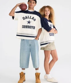 Dallas Cowboys Colorblock Mesh Top