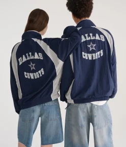 Dallas Cowboys Quarter-Zip Track Jacket