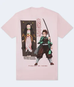 Demon Slayer Kimetsu No Yaiba Relaxed Graphic Tee