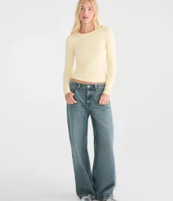 Déjà For Aero Long Sleeve Buttery Soft Crew Tee