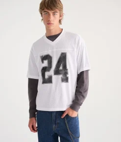 East Coast 24 V-Neck Boxy Mesh Jersey