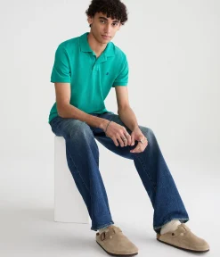 Eco A87 Logo Piqué Polo