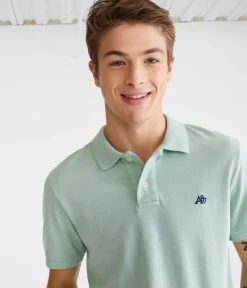 Eco A87 Logo Piqué Polo