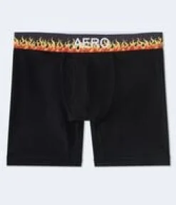 Flames Waistband 6" Boxer Brief