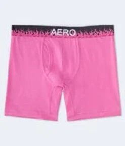 Flames Waistband 6" Boxer Brief