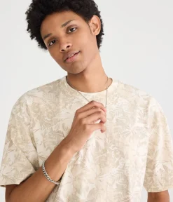 Floral Camo Heavyweight Crew Tee