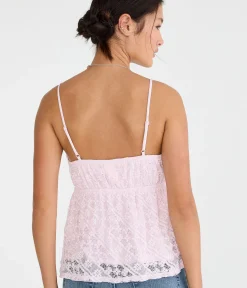 Floral Lace V-Neck Cami