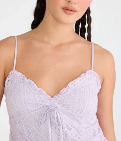 Floral Lace V-Neck Cami
