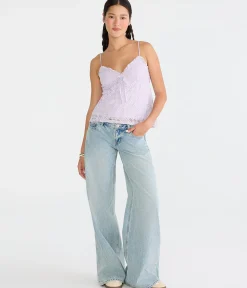 Floral Lace V-Neck Cami
