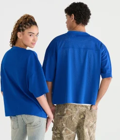 Florida Gators Boxy Mesh V-Neck Top