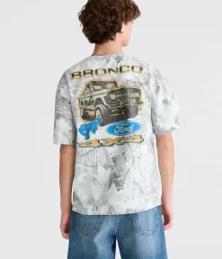 Ford Bronco Forest Camo Relaxed Graphic Tee