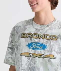 Ford Bronco Forest Camo Relaxed Graphic Tee