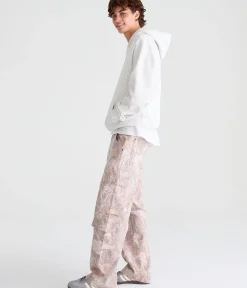 Forest Camo Baggy Cargo Pants