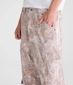 Forest Camo Baggy Cargo Pants