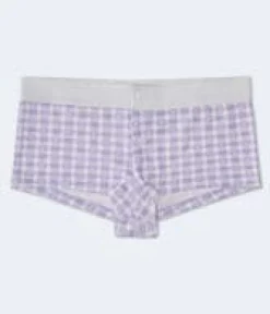 Gingham Bows Mini Boxer