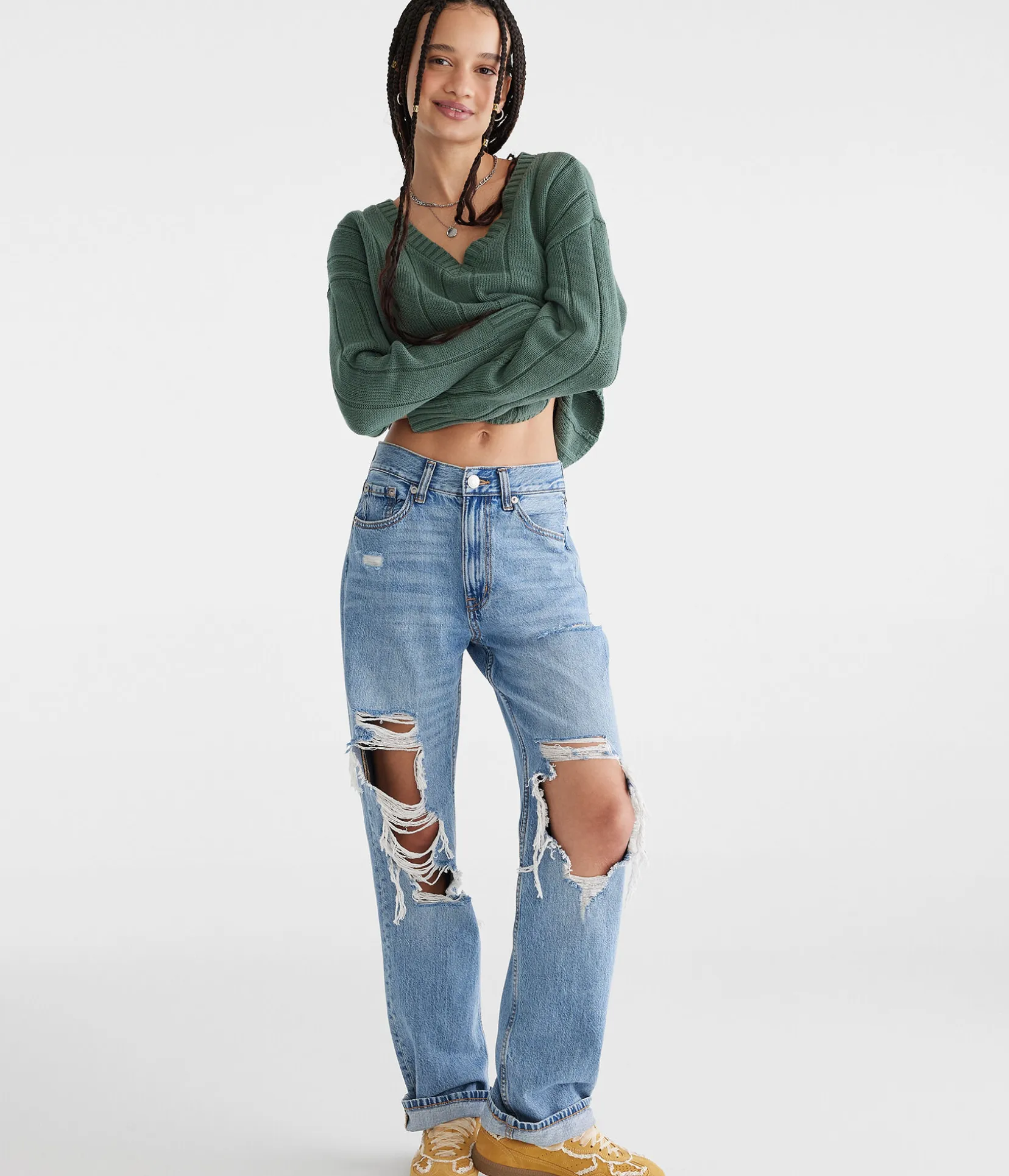 High-Rise Baggy Jean