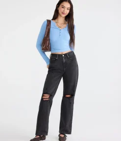 High-Rise Baggy Jean