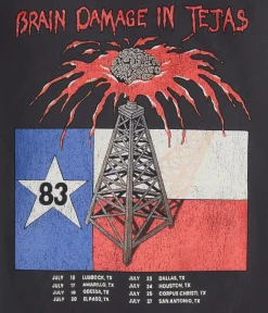 Iron Maiden Remember The Alamo Relaxed Graphic Tee