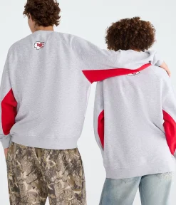 Kansas City Chiefs Colorblock Crew Sweatshirt