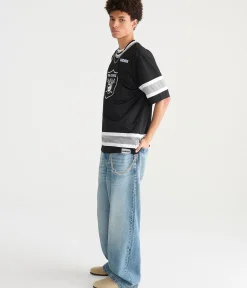 Las Vegas Raiders Football Mesh Top