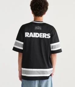 Las Vegas Raiders Football Mesh Top