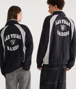 Las Vegas Raiders Quarter-Zip Track Jacket
