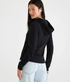 Lightweight Full-Zip Hoodie