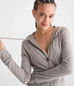 Lightweight Full-Zip Hoodie