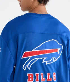 Long Sleeve Buffalo Bills Mesh Top