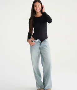 Long Sleeve Buttery Soft Crew Bodysuit