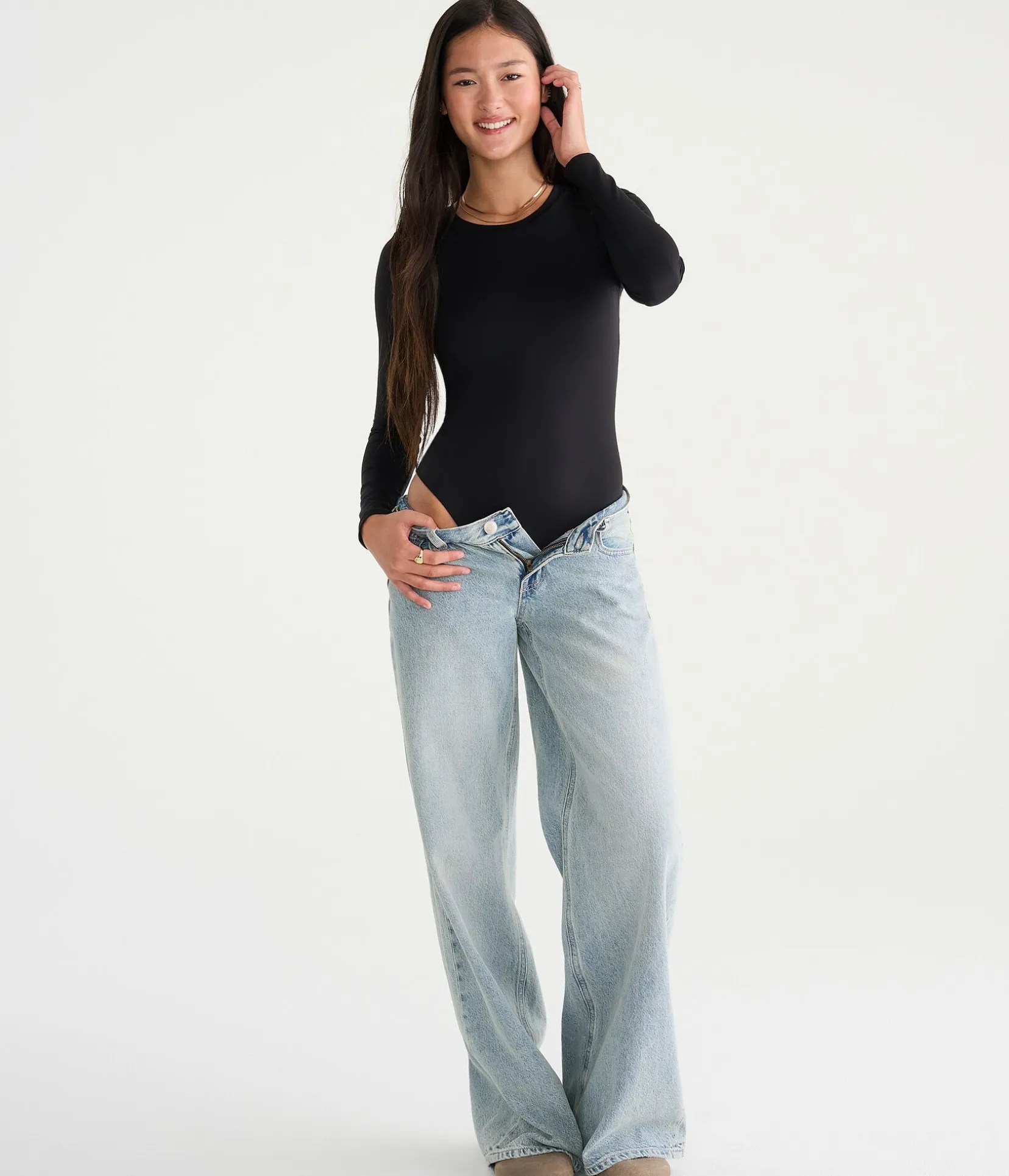 Long Sleeve Buttery Soft Crew Bodysuit