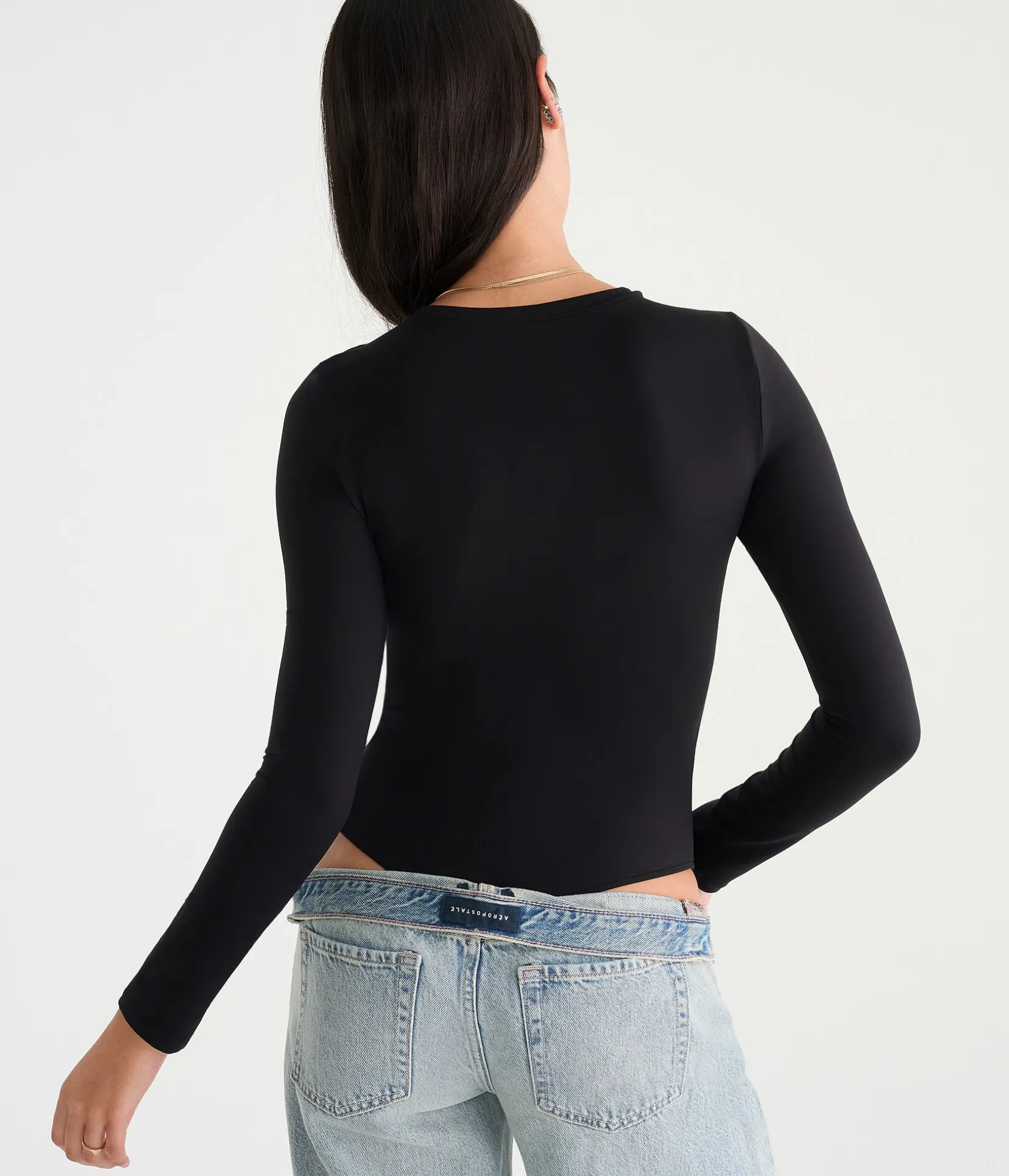 Long Sleeve Buttery Soft Crew Bodysuit