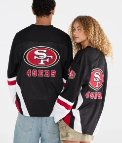 Long Sleeve San Francisco 49ers Mesh Top