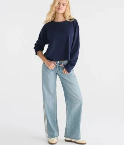 Long Sleeve Seriously Soft Oversized Crew Tee
