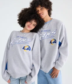 Los Angeles Rams Colorblock Crew Sweatshirt