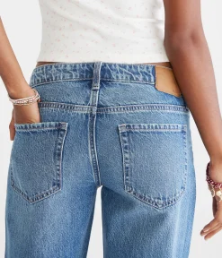 Low-Rise Baggy Flare Jean