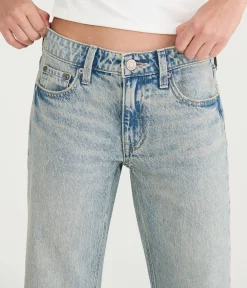 Low-Rise Baggy Flare Jean