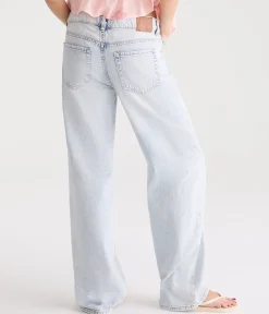 Low-Rise Baggy Wide Leg Jean