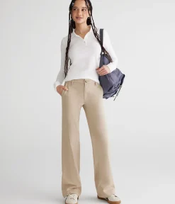 Low-Rise Baggy Wide Leg Pants