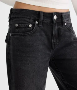 Low-Rise Baggy Wide Leg Studded Star Jean