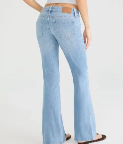 Low-Rise Flare Jean